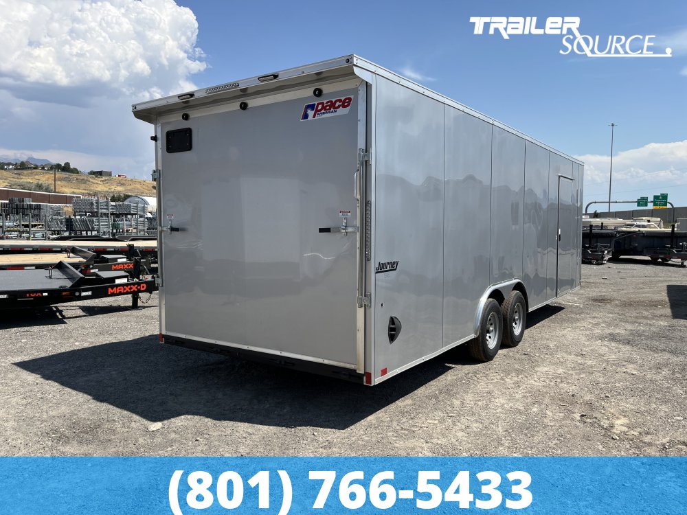 8.5x24 Pace American Enclosed Car Hauler