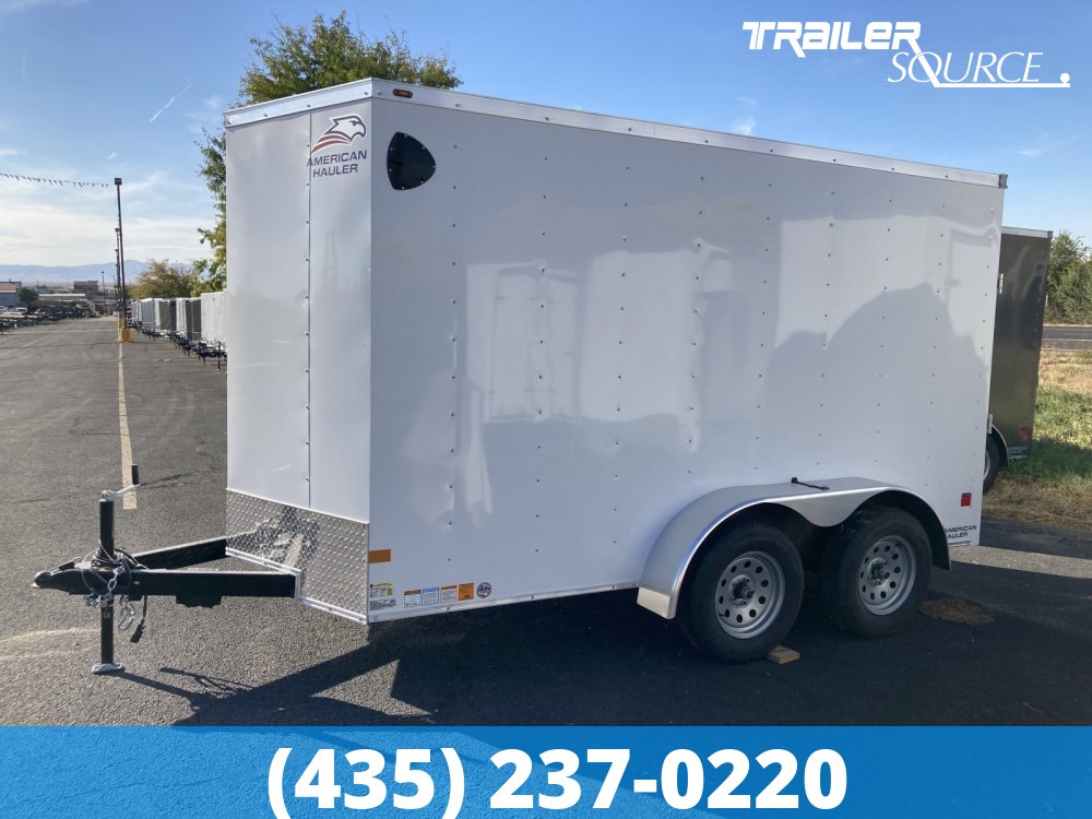 6x12 American Hauler Arrow 6'6" 7K Tandem Axle Enclosed Cargo