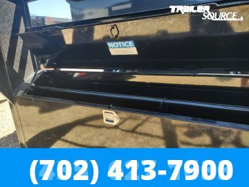 7x16 Iron Bull DBG Gooseneck Roll Off Dumpster 16K Utility