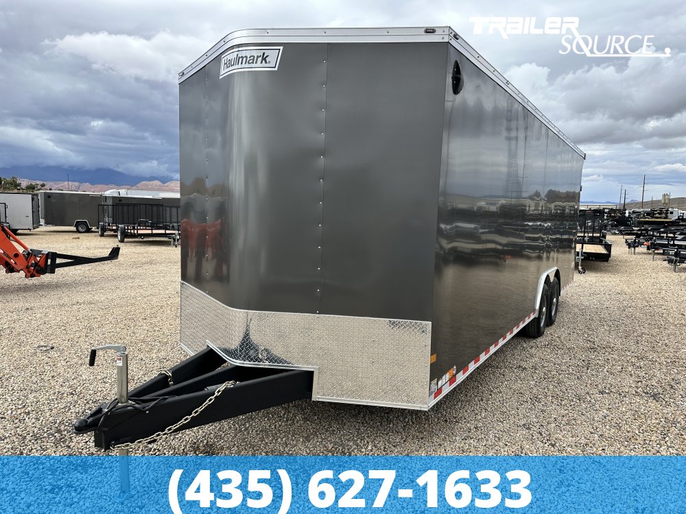 8.5x24 Haulmark Transport 7'6" Interior 12K Tandem Axle Enclosed Cargo