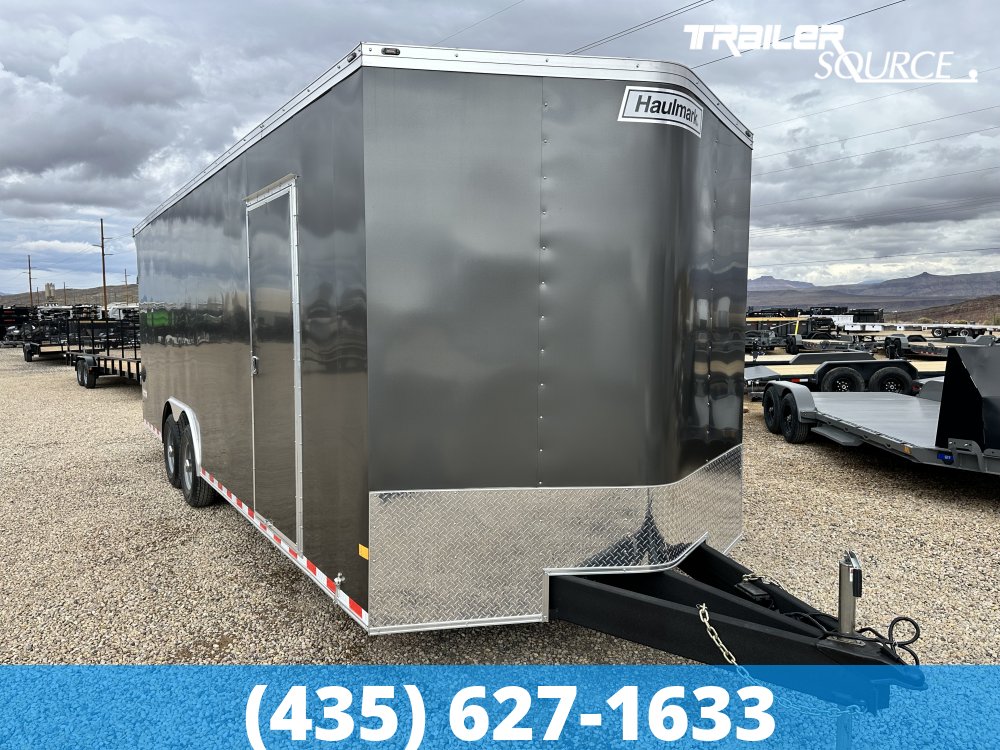 8.5x24 Haulmark Transport 7'6" Interior 12K Tandem Axle Enclosed Cargo
