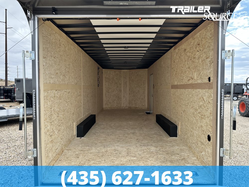 8.5x24 Haulmark Transport 7'6" Interior 12K Tandem Axle Enclosed Cargo