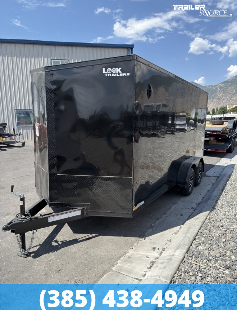 7x16 Look Element SE 7'0" Interior 7K Tandem Axle Enclosed Cargo