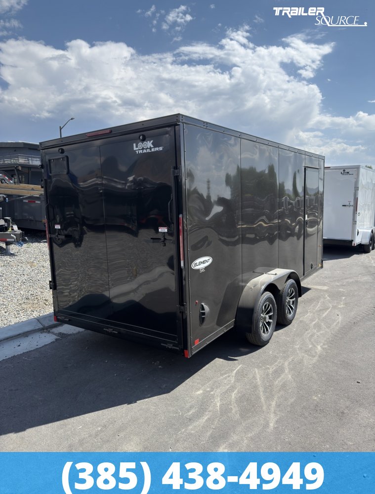 7x16 Look Element SE 7'0" Interior 7K Tandem Axle Enclosed Cargo