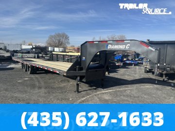 8.5x32 Diamond C FMAX 212 25.9K Maxx Ramps Gooseneck