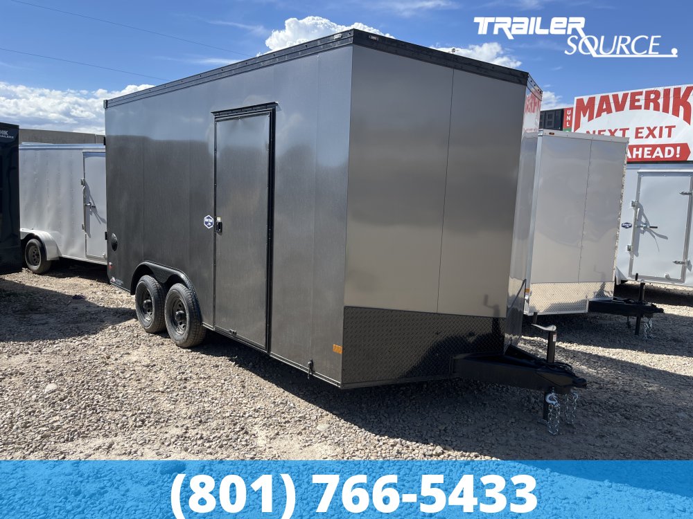 8.5x16 American Hauler Night Hawk 7'6" 10K Tandem Axle Enclosed Cargo