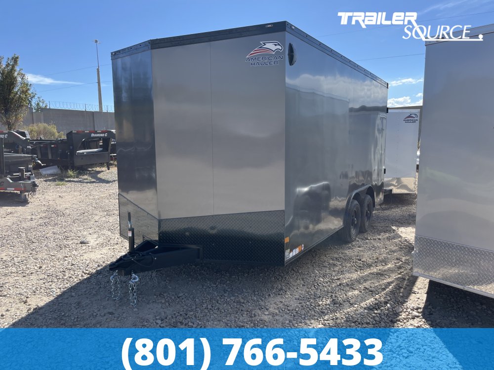 8.5x16 American Hauler Night Hawk 7'6" 10K Tandem Axle Enclosed Cargo