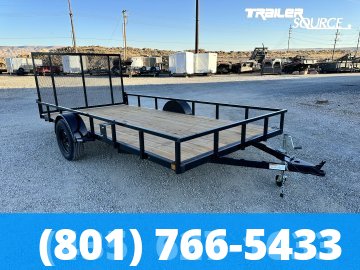 7x13 Built MAX Series Single Axle Utility Damon Wilde Order
