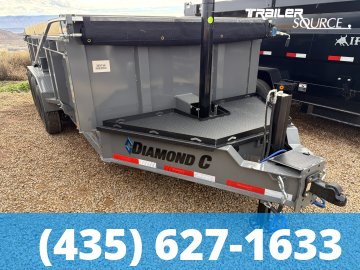 7x16 Diamond C LPT 307 Pacesetter Pkg Dump Trailer - 32" Sides - 24K GVWR