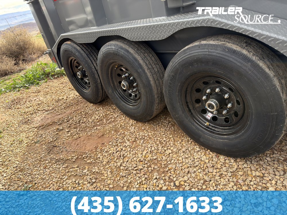 7x16 Diamond C LPT 307 Pacesetter Pkg Dump Trailer - 32" Sides - 24K GVWR