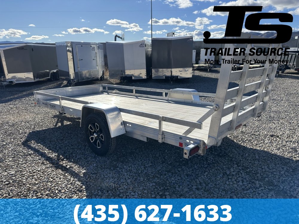 7x15 Bear Track BTU Aluminum Utility Trailer - 4.4K GVWR - Side Rails