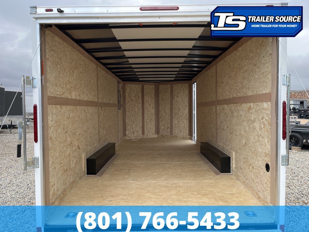 8.5x20 American Hauler Arrow Deluxe Enclosed Cargo Trailer - 7'0" Interior - 10K GVWR - Dovetail