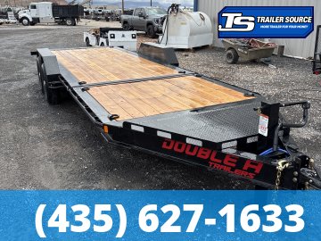 7x22 Double A Pro Series CT Tilt Trailer - 15.4K GVWR -