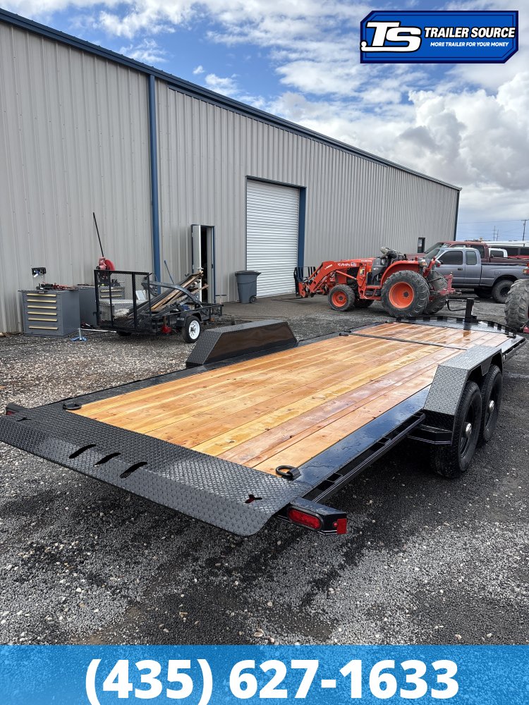 7x22 Double A Pro Series CT Tilt Trailer - 15.4K GVWR -