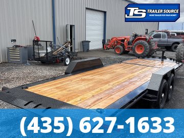 7x22 Double A Pro Series CT Tilt Trailer - 15.4K GVWR -