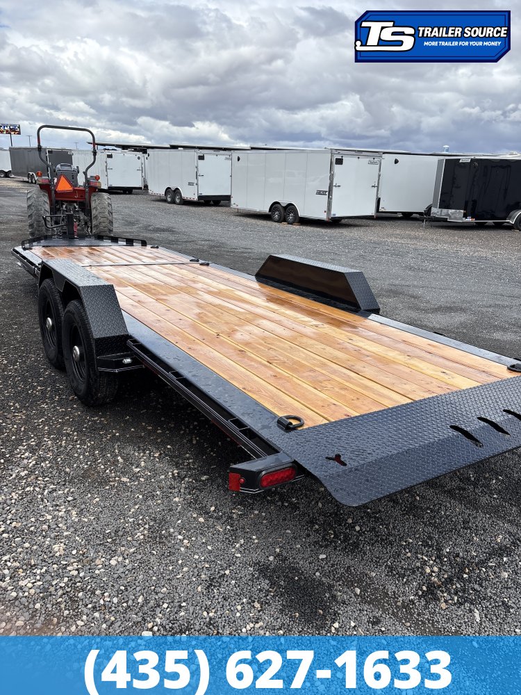 7x22 Double A Pro Series CT Tilt Trailer - 15.4K GVWR -