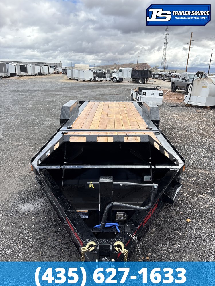 7x22 Double A Pro Series CT Tilt Trailer - 15.4K GVWR -