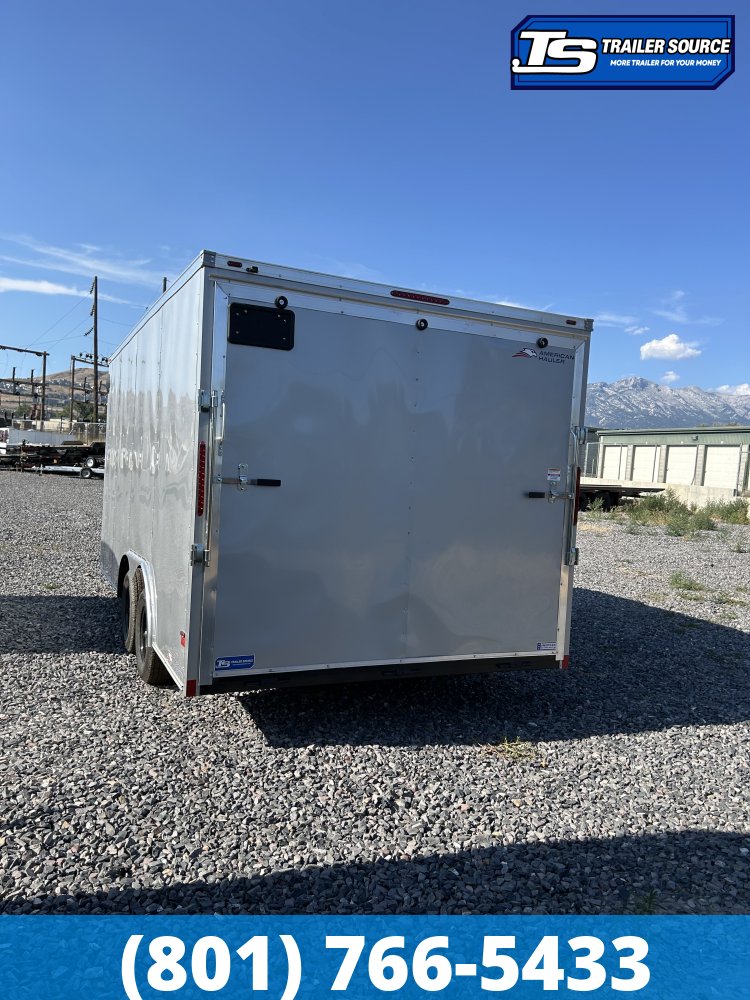 8.5x16 American Hauler Arrow Deluxe Enclosed Cargo Trailer - 7'0" Interior - 7K GVWR - Dovetail