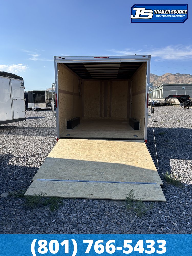 8.5x16 American Hauler Arrow Deluxe Enclosed Cargo Trailer - 7'0" Interior - 7K GVWR - Dovetail