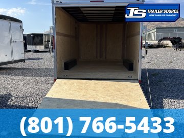 8.5x16 American Hauler Arrow Deluxe Enclosed Cargo Trailer - 7'0" Interior - 7K GVWR - Dovetail