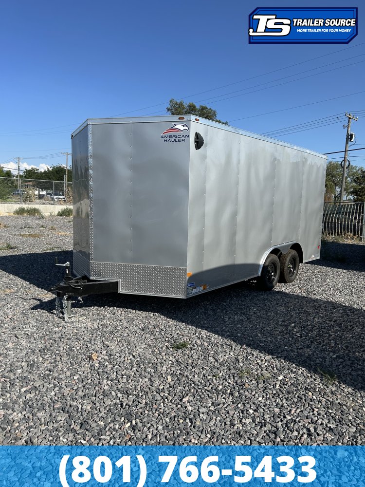 8.5x16 American Hauler Arrow Deluxe Enclosed Cargo Trailer - 7'0" Interior - 7K GVWR - Dovetail