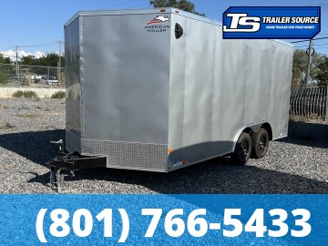 8.5x16 American Hauler Arrow Deluxe Enclosed Cargo Trailer - 7'0" Interior - 7K GVWR - Dovetail