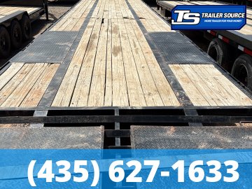 8.5x40 PJ Trailers Gooseneck Air Ride Equipment Trailer - 25.9K GVWR - Air Ride