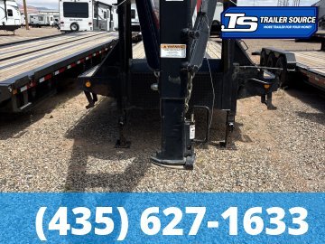 8.5x40 PJ Trailers Gooseneck Air Ride Equipment Trailer - 25.9K GVWR - Air Ride