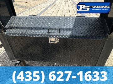 8.5x40 PJ Trailers Gooseneck Air Ride Equipment Trailer - 25.9K GVWR - Air Ride