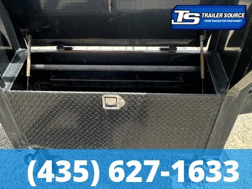 8.5x40 PJ Trailers Gooseneck Air Ride Equipment Trailer - 25.9K GVWR - Air Ride
