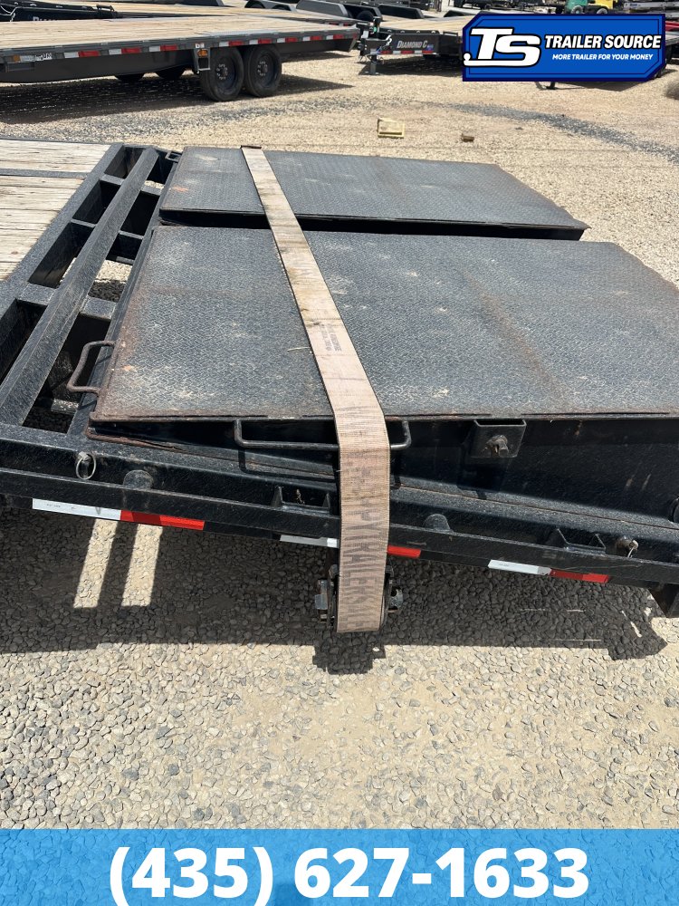 8.5x40 PJ Trailers Gooseneck Air Ride Equipment Trailer - 25.9K GVWR - Air Ride
