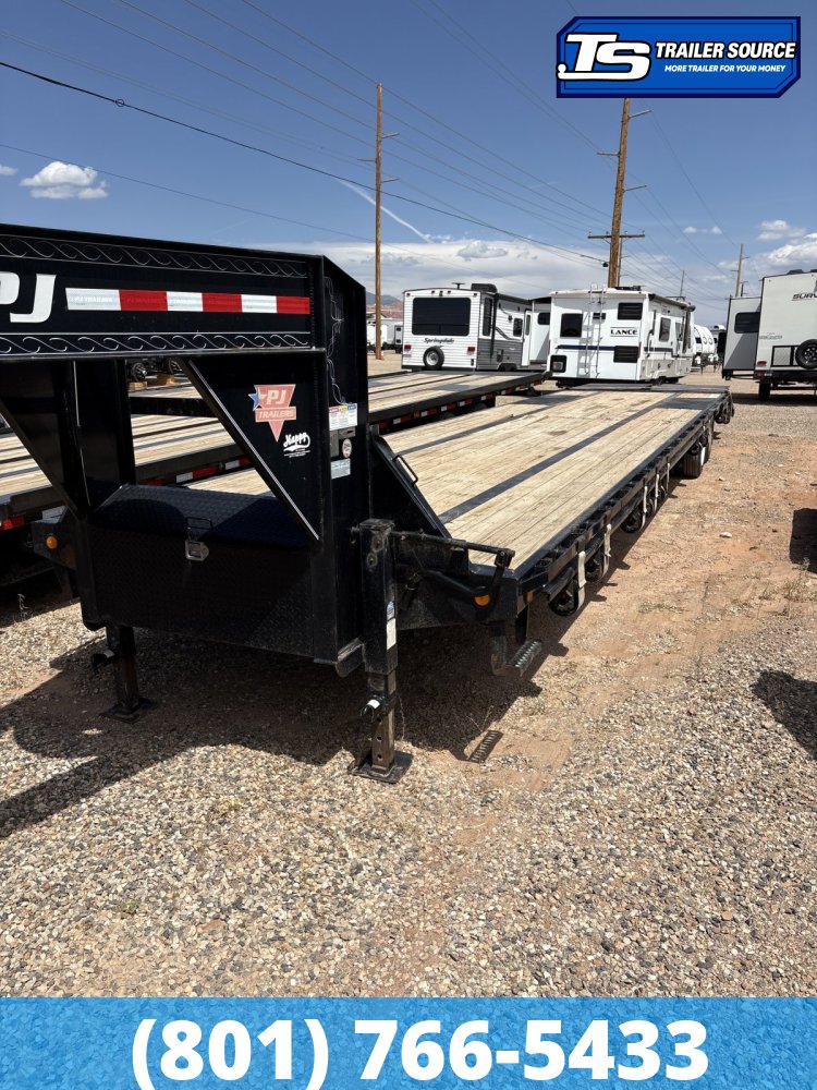 8.5x40 PJ Trailers Gooseneck Air Ride Equipment