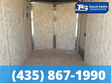 7x12 Look ST DLX Enclosed Cargo Trailer - 7'0" Interior - 3.5K GVWR - .080 PolyCor, Black Out Package, Rear Spoiler w/ Load Lights