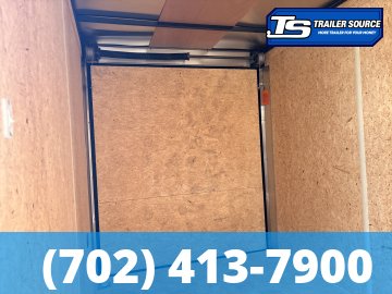 6x12 Look ST DLX Enclosed Cargo Trailer - 6'6" Interior - 3.5K GVWR - 16" Cross Member Upgrade, Torsion Axles