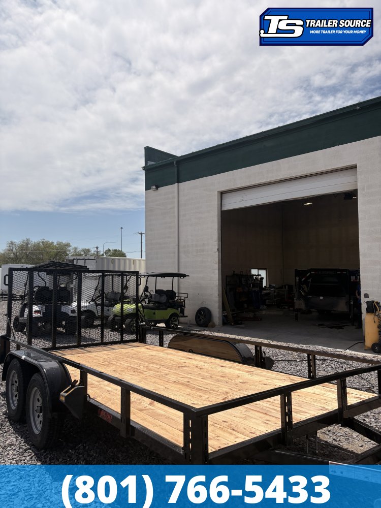 2026 Echo 7x14 7K Tandem Axle Utility Trailer