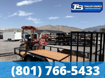 2026 Echo 7x14 7K Tandem Axle Utility Trailer