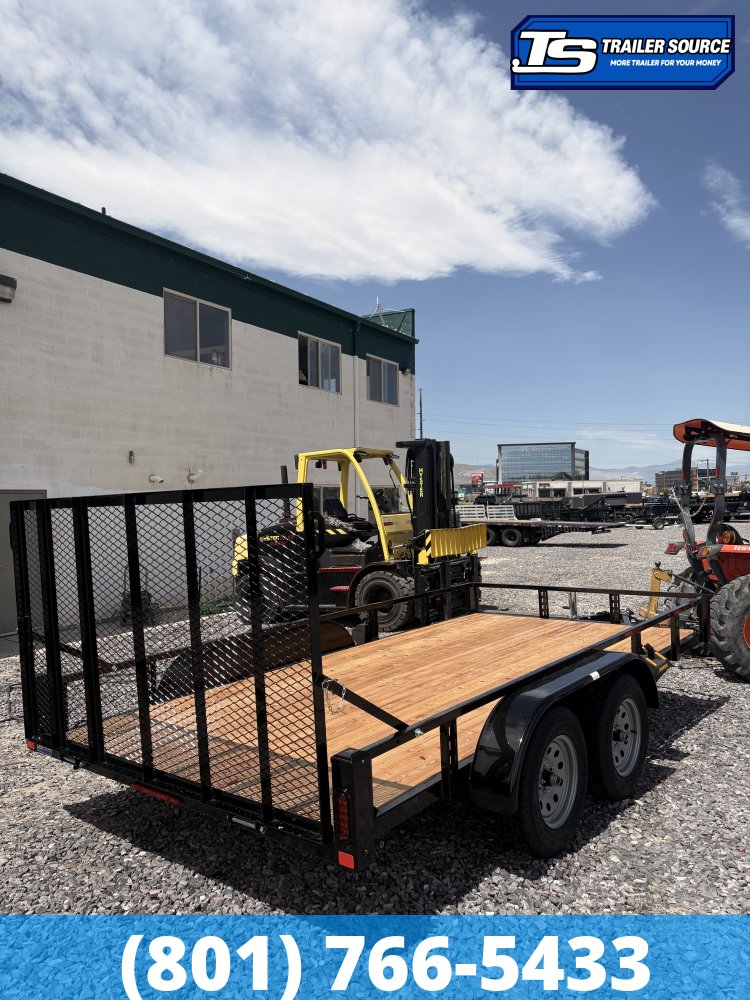 2026 Echo 7x14 7K Tandem Axle Utility Trailer