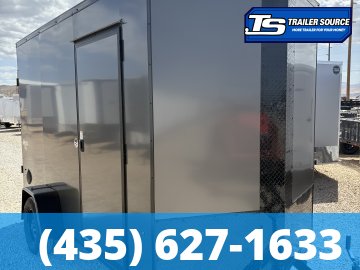 6x12 Pace American Outback DLX Enclosed Cargo Trailer - 7'0" Interior - 3.5K GVWR - .080 PolyCor, Ramp Door
