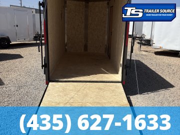 6x12 Pace American Outback DLX Enclosed Cargo Trailer - 7'0" Interior - 3.5K GVWR - .080 PolyCor, Ramp Door