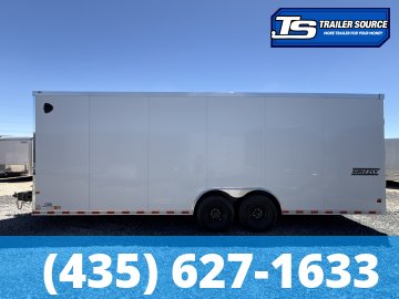 8.5x24 Haulmark Grizzly HD Enclosed Cargo Trailer - 7'6" Interior - 14K GVWR - 12" Cross Member Upgrade, Double 3/4 Floor
