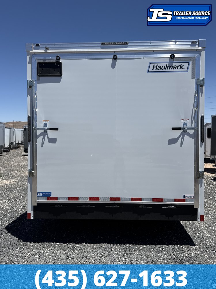 8.5x24 Haulmark Grizzly HD Enclosed Cargo Trailer - 7'6" Interior - 14K GVWR - 12" Cross Member Upgrade, Double 3/4 Floor