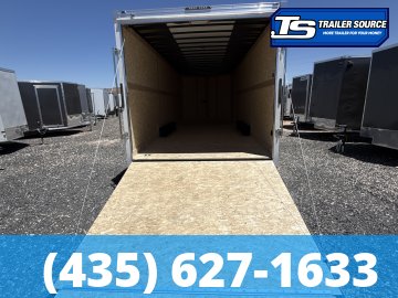 8.5x24 Haulmark Grizzly HD Enclosed Cargo Trailer - 7'6" Interior - 14K GVWR - 12" Cross Member Upgrade, Double 3/4 Floor