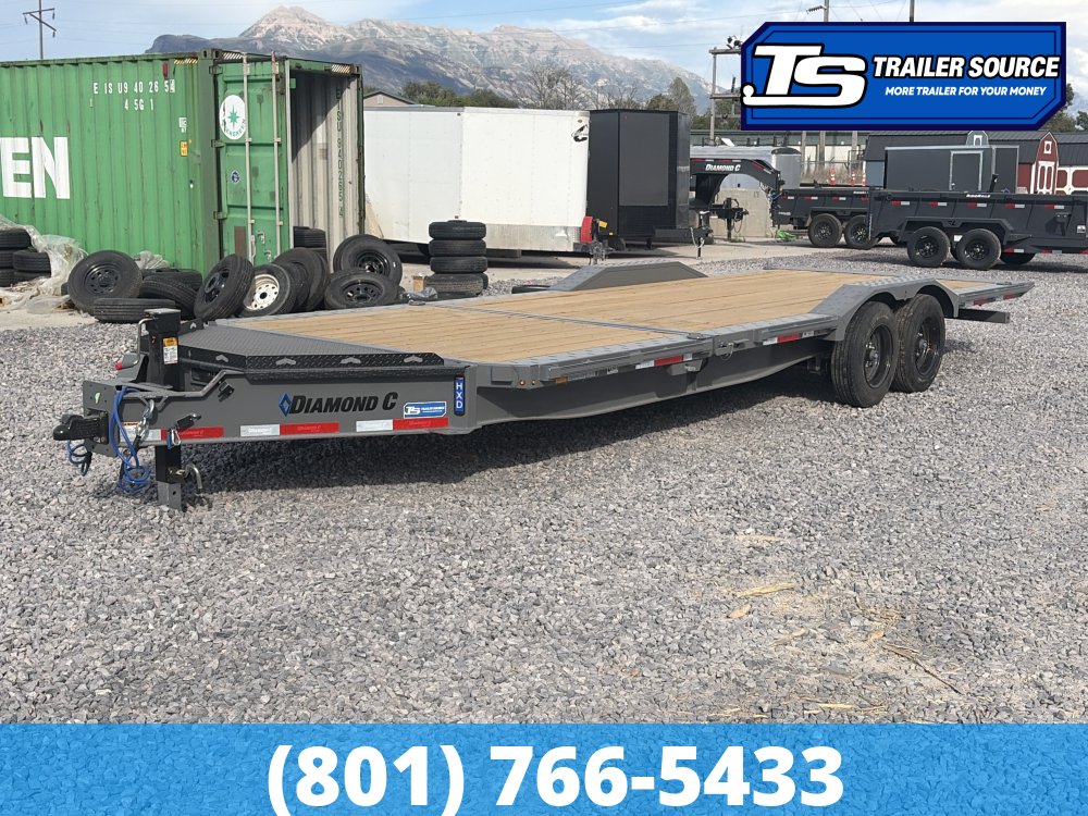 8.5x24 Diamond C HXD 208 Wide Body w/ Drive Over Fenders Tilt