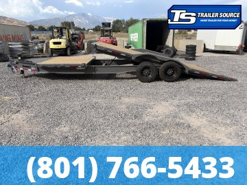 8.5x24 Diamond C HXD 208 Wide Body w/ Drive Over Fenders Tilt Trailer - 18K GVWR - ABS Brakes