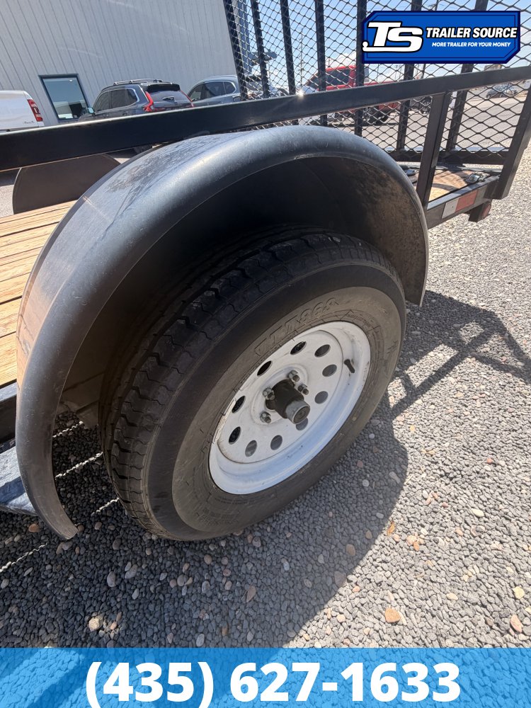 6x10 Big Bubba Utility Utility Trailer - 3.5K GVWR - Spare Tire