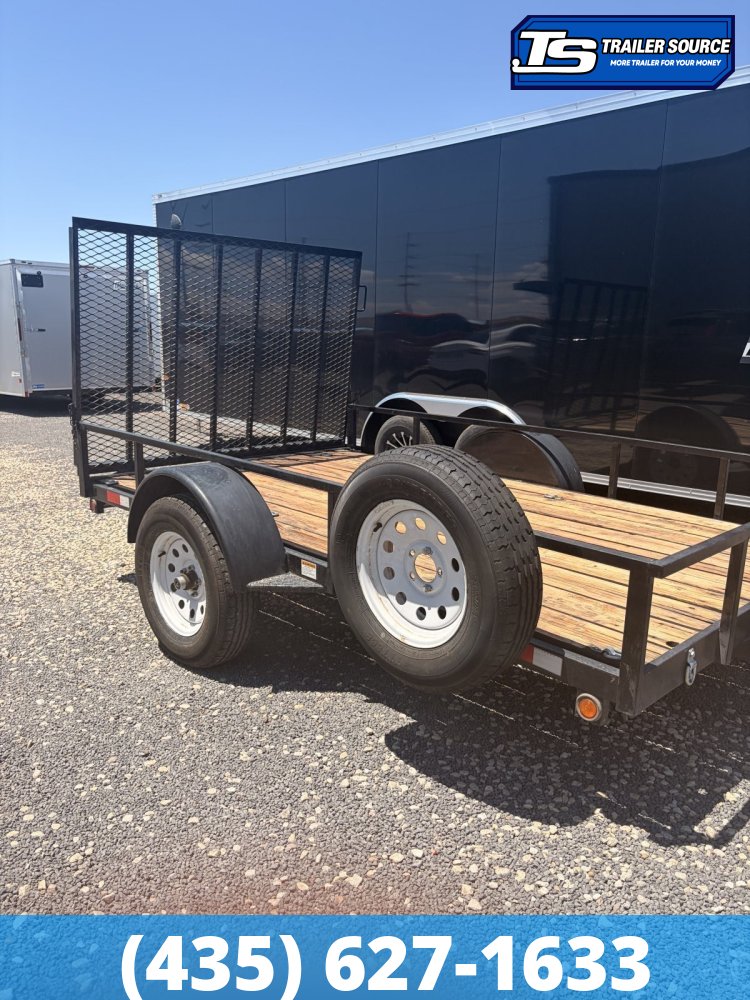 6x10 Big Bubba Utility Utility Trailer - 3.5K GVWR - Spare Tire