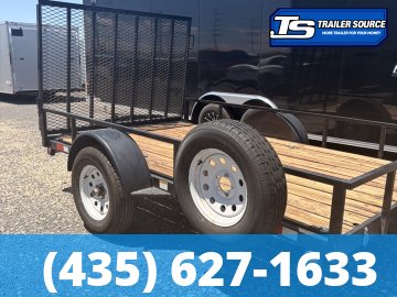 6x10 Big Bubba Utility Utility Trailer - 3.5K GVWR - Spare Tire
