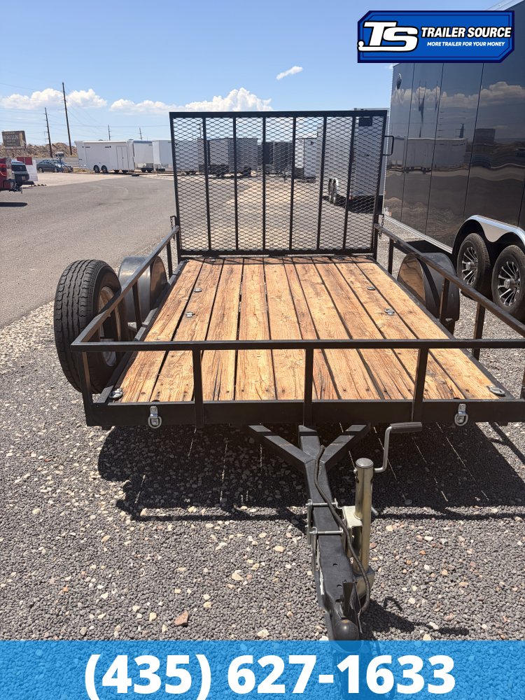 6x10 Big Bubba Utility Utility Trailer - 3.5K GVWR - Spare Tire
