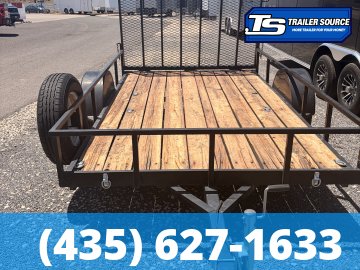 6x10 Big Bubba Utility Utility Trailer - 3.5K GVWR - Spare Tire