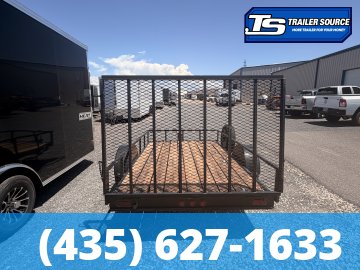 6x10 Big Bubba Utility Utility Trailer - 3.5K GVWR - Spare Tire